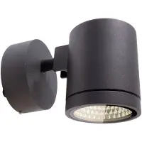 Deko-light Mobby II Mobby II Wandopbouwarmatuur LED vast ingebouwd Energielabel: G (A - G) 9.90 W LED Zwart-grijs
