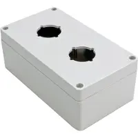 Hammond Electronics 1554PB2 Universele behuizing 160 x 90 x 60 Polycarbonaat Grijs 1 stuk(s)