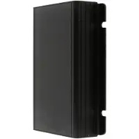 Hammond Electronics 1455JF1201BK Universele behuizing 120 x 78 x 27 Aluminium Zwart 1 stuk(s)
