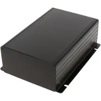 Hammond Electronics 1455NF1601BK Universele behuizing 160 x 103 x 53 Aluminium Zwart 1 stuk(s)