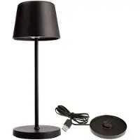 Deko-light 620208 Canis Mini LED-accutafellamp 2.3 W Warmwit Zwart
