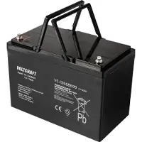 Voltcraft VC-12668699 Loodaccu 12 V 90 Ah Loodvlies (AGM) (b x h x d) 306 x 210 x 169 mm Onderhoudsvrij, Geringe zelfontlading