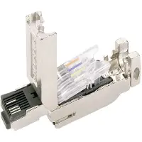 Siemens 6GK1901-1BB10-2AA0 IE FC RJ45 Plug 180, RJ45 connector met FC-aansluiting, 180 graden 6GK19011BB102AA0 Meerdere kleuren 1 stuk(s)