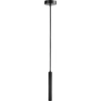 Deko-light Hanglamp Slim, dimbaar, zwart, Woon-/ Eetkamer, Aluminium, Modern