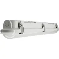 Deko-light Tri Proof Basic LED-lamp voor vochtige ruimte LED LED vast ingebouwd 18.0 W Neutraalwit Grijs