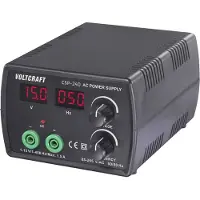 Voltcraft CSP-240 Labvoeding, regelbaar 1 - 15 V/AC 1.5 A (max.) 22.5 W Aantal uitgangen: 1 x