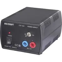 Voltcraft CSP-160 Labvoeding, regelbaar 6 V/DC, 12 V/DC 6 A (max.) 72 W Aantal uitgangen 1 x