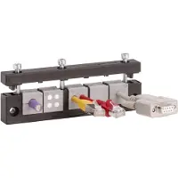 ICOTEK KEL-E5 Kabelinvoeringsplaat Klem-Ø (max.) 17 mm Polyamide Zwart 1 stuk(s)