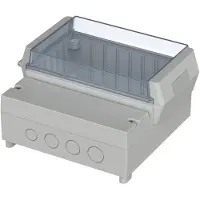Bopla REGLOCARD RCP 1600 Wandbehuizing 200 x 166 x 161 x 93 ABS, Polycarbonaat Lichtgrijs 1 stuk(s) Piece