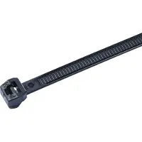 Hellermanntyton 118-00018 T50MOS-HS-BK-C1 Kabelbinder 245 mm 4.60 mm Zwart Hittegestabiliseerd 100 stuk(s)