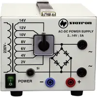 STATRON 5359.3 Labvoeding, regelbaar 2 - 14 V/AC 5 A 75 W Aantal uitgangen: 2 x