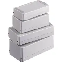 OKW TOP-TEC 123 HI 123 HI Universele behuizing 123 x 68 x 45 ABS Grijs, Wit 1 stuk(s)