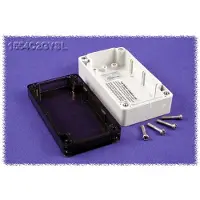 Hammond Electronics 1554C2GYSL Universele behuizing 120 x 65 x 40 Polycarbonaat Grijs 1 stuk(s)