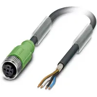 Phoenix Contact 1682854 Sensor/actuator connector, geassembleerd M12 Aantal polen (sensoren): 4 Bus, recht 3.00 m 1 stuk(s)