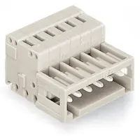 Wago 734-304 Male header (standaard) 2140 Totaal aantal polen: 4 Rastermaat: 3.50 mm Inhoud: 100 stuk(s)