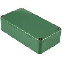 Hammond Electronics 1590BBGR Universele behuizing 118.5 x 93.5 x 34 Aluminium Groen 1 stuk(s)