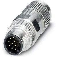 Phoenix Contact 1559592 Sensor/actuator connector, niet geassembleerd M12 Aantal polen (sensoren): 12 Stekker, recht 1 stuk(s) Piece
