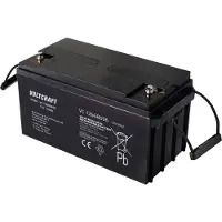 Voltcraft VC-12668696 Loodaccu 12 V 65 Ah Loodvlies (AGM) (b x h x d) 350 x 179 x 167 mm Onderhoudsvrij, Geringe zelfontlading