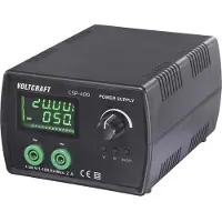 Voltcraft CSP-400 wisselspanning-Labvoeding, regelbaar 1 - 20 V/AC 1 - 2 A 40 W netvoeding en accu Aantal uitgangen 1 x