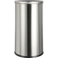 Elevar SP-SWB-001 SP-13503828 Afvalemmer 50 l (Ø x h) 38 cm x 73 cm RVS Aluminium (gesatineerd) 1 stuk(s)
