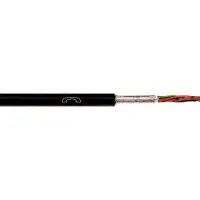 Lapp 1591225/500 Telefoonkabel A-2YF(L)2Y Zwart 500 m