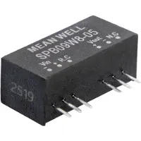 MEAN WELL SPB09W8-15 DC/DC-converter 15 V 0.600 A 9 W Inhoud 1 stuk(s)