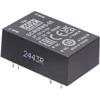 MEAN WELL SCW08W8-03 DC/DC-converter 24 V 3.3 V 2.400 A 8 W Inhoud 1 stuk(s)