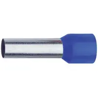 Klauke GR1708 Adereindhulzen 0.75 mm² Deels geïsoleerd Blauw 500 stuk(s)
