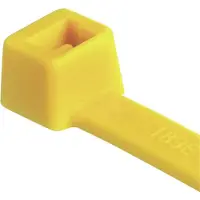 Hellermanntyton 111-04805 T50R-PA66-YE Kabelbinder 200 mm 4.60 mm Geel 100 stuk(s)