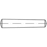 Toolcraft TO-9982155 Conische pen 16 mm Staal 10 stuk(s)