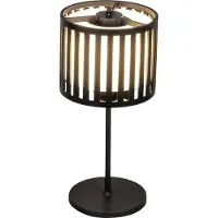Konstsmide 7837-752 Bottle LED-accutafellamp Zwart Zwart