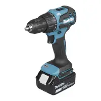 Makita DHP490RTJ 18V Li-ion Accu Klopboor-/schroefmachine Set (2x 5.0Ah Accu) In Mbox -