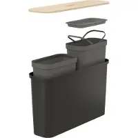 Orthex Opbergbox 23 Smartstore Collect met Deksel Zwart 46 L