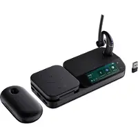 Yealink BH71 Workstation Pro On Ear headset Bluetooth Mono Zwart Ruisonderdrukking (microfoon) Oplaadbox Telefoon