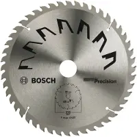 Bosch 2609256877 Précision Lame De Scie Circulaire 48 Dents Carbure Coupe Nette Diamètre 235 Mm Alésage/Alésage Avec Bague De Ré
