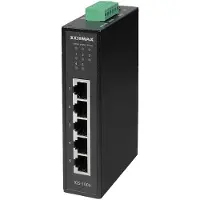 Edimax IGS-1005 IGS-1005 Industrial Ethernet Switch 1 GBit/s PoE-functie