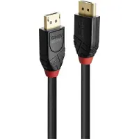 Lindy 41169 DisplayPort-kabel DisplayPort Aansluitkabel DisplayPort-stekker, DisplayPort-stekker 10.00 m Zwart Vergulde steekcontacten