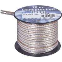 AIV 23555L Luidsprekerkabel HELUKABEL Lautsprecherleitung 2 x 1.5 mm² + 2 x 1.5 mm² Zilver 10 m