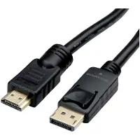 Roline DisplayPort Kabel DP - UHDTV, M/M, zwart, 10 m