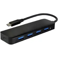 Value USB 3.2 Gen 1 hub, 4-poorts, type C aansluitkabel