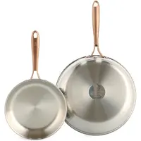 BK Rose Koekenpannenset Ø 20/28 cm Zilver