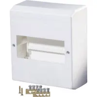 F-tronic 7260015 KV06K Distributiekast Opbouw (op muur) Aantal groepen: 6 Aantal rijen: 1 Inhoud: 1 stuk(s)