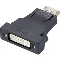 Renkforce RF-4212237 DisplayPort / DVI adapter [1x DisplayPort-connector - 1x DVI-aansluiting 24+5 pin]. Zwart