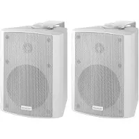 Monacor MKA-50SET/WS 2-weg opbouwluidsprekerset 10 W 1 paar