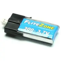FliteZone LiPo accupack 3.7 V 300 mAh Aantal cellen: 1 25 C Softcase MCPX