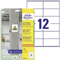 Avery Zweckform Etiket Avery L7875-20 105x48mm 240 stuks
