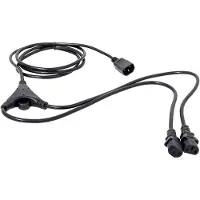 Hawa 1008272 Apparaat (koud) Y-kabel Zwart 2.35 m