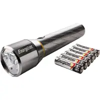Energizer Vision HD Metal 6 AA E300690600 Zaklamp LED Groot bereik werkt op batterijen 1500 lm 15 h 479 g