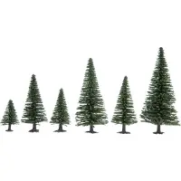 Noch Hobby 26820 Set bomen Zilverspar 50 tot 140 mm Donkergroen 25 stuk(s)
