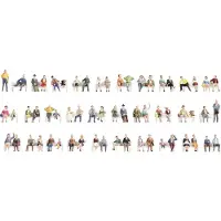 Noch 46071 TT Megavoordeelset figuren Geverfd, Zittend